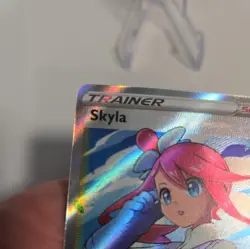 Skyla 072/072 Pokemon Shining Fates Full Art Trainer Ultra Rare - Image 3