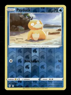 Psyduck Reverse Holo Common SWSH07: Evolving Skies 024/203 LP Pokemon LP - Image 1