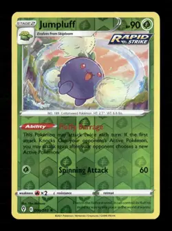Jumpluff Reverse Holo Holo Rare SWSH07: Evolving Skies 004/203 LP Pokemon LP - Image 1