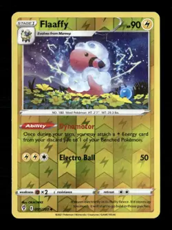 Flaaffy Reverse Holo Uncommon SWSH07: Evolving Skies 055/203 LP Pokemon LP - Image 1