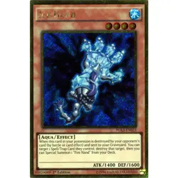 PGL3-EN023 Ice Hand Gold Secret Rare 1st Edition Near Mint YuGiOh TCG - Image 1