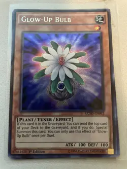 Yugioh Glow-Up Bulb - LC5D-EN092 - Secret Rare - 1st Edition - Image 1