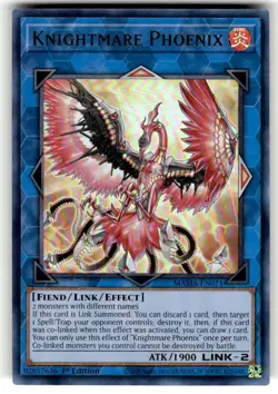 Yugioh! Knightmare Phoenix - MAMA-EN071 - Ultra Rare - 1st Edition Near Mint, En - Image 1