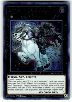 Yugioh! Ghostrick Dullahan - GFP2-EN139 - Ultra Rare - 1st Edition Near Mint, En - Image 1