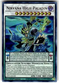 Yugioh! Nirvana High Paladin - GFP2-EN132 - Ultra Rare - 1st Edition Near Mint, - Image 1