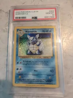 Pokemon 2023 CLB-Trading Card Game Classic #002 Wartortle - Image 1