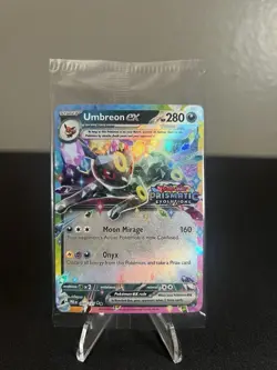 Pokemon TCG Umbreon ex Prismatic Evolutions Stamp Promo Card 060/131 - (SEALED) - Image 1