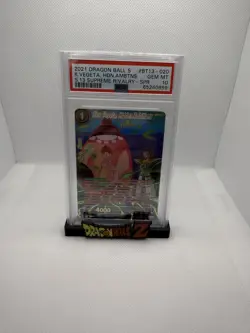 Dragonball Super Card Game - King Vegeta, Hidden Ambitions - PSA10 - Image 1