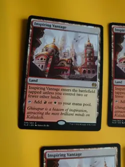 Inspiring Vantage playset. Kaladesh Rare Land MTG 4 Card. Read Description. - Image 4