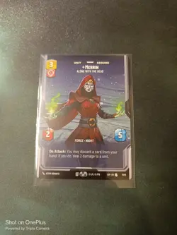 Star Wars Unlimited LotF Prestige Card LOF1048 Merrin - Image 1