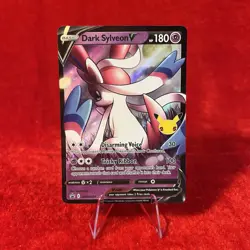 Dark Sylveon V SWSH134 SWSH: Sword & Shield Promo Cards Holo - Image 1