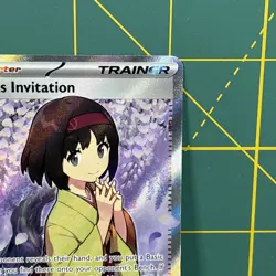 Pokemon Card Erika's Invitation 196/165 Sv Scarlet & Violet 151 Holo Full Art - Image 4