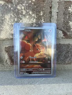 Vulpix 138/132 Shiny Rare Holo - Pack Fresh, Mega Evolution IR Pokemon Card NM - Image 1
