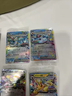 Prismatic Evolutions Complete Surprise Box Stamped Promo 9 card Set SEALED #2 - Image 3