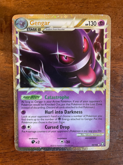 Pokemon Gengar Prime Ultra Rare Card 94/102 Triumphant LP - Image 1
