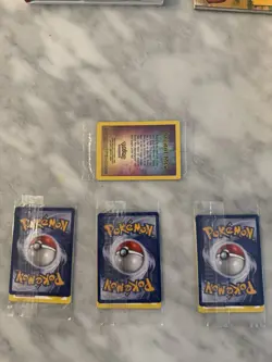 Ancient Mew AND All 3 Legendary Birds SEALED Pokemon The Movie Promo Cards - Image 2