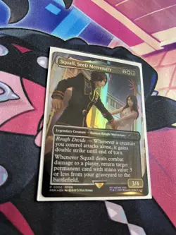 MTG Final Fantasy FFVIII Squall, SeeD Mercenary PROMO PRM 0002 - Image 1