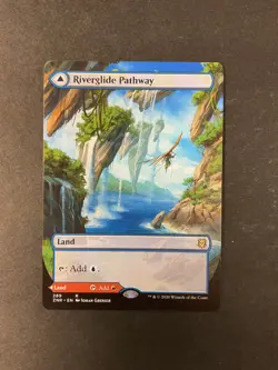 Riverglide Pathway - Borderless - Zendikar Rising - Magic the Gathering - MTG - Image 1
