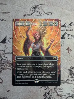 Flare of Fortitude (Borderless) Modern Horizons 3 Regular - Image 1