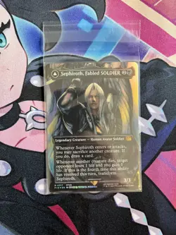 MTG Final Fantasy FFVII FIN 0317 Sephiroth, Fabled SOLDIER FOIL - Image 1