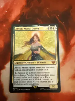 Arwen Mortal Queen Magic The Gathering Lord of the Rings Mythic 0193 Nonfoil LTR - Image 1