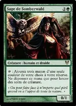 Sage de Somberwald - Somberwald sage Magic mtg - - Image 1