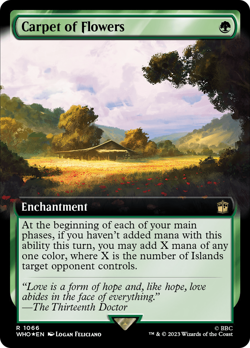 Carpet of Flowers (WHO 1066) Near Mint Foil - MTG single - Image 1
