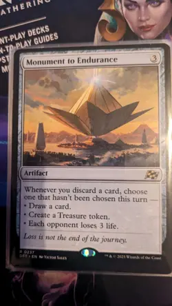 Monument to Endurance - Magic the Gathering Aetherdrift Regular - Image 1
