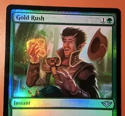 MTG: MAGIC- *GOLD RUSH*OTJ MTG #0166 FOIL UNCOMMON NM Unplayed - Image 2