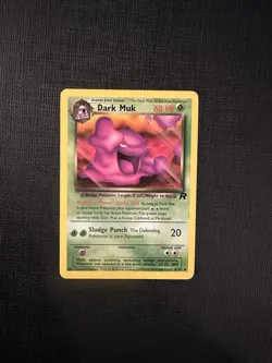 Pokemon TCG - Dark Muk 41/82 Team Rocket Regular Unlimited LP Uncommon Vintage - Image 1