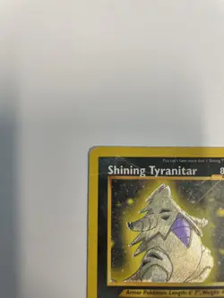 2002 Pokemon Neo Destiny Shining Tyranitar 113/105 Holo Foil Unlimited - Image 3