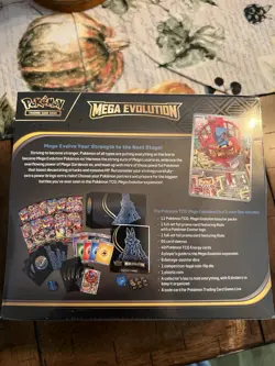 Pokemon TCG Mega Evolution Pokemon Center Lucario ETB - In Hand - Ready To Ship - Image 4