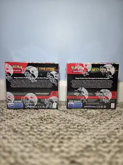 2 Brand New Sealed Pokemon Mega Evolutions Enhanced Booster Boxes - Image 2