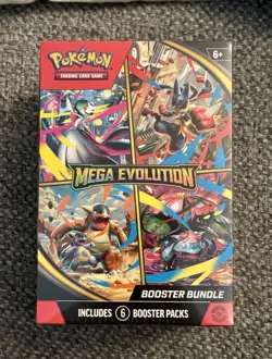 Pokemon TCG Mega Evolution Booster Bundle New/Sealed (contains 6 packs) 🔥 - Image 1