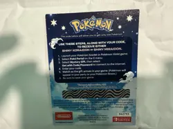 Pokemon Scarlet And Violet Serial Codes Shiny Koraidon or Miraidon UNSCRATCHED! - Image 2