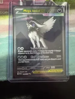 Pokemon Mega Evolution Mega Absol EX Special Illustration Rare SAR 180/132 NM/M - Image 1