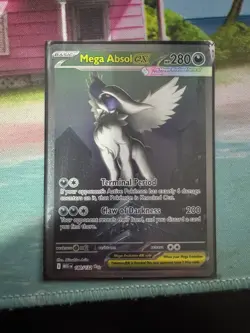 Pokemon Mega Evolution Mega Absol EX Special Illustration Rare SAR 180/132 NM/M - Image 2