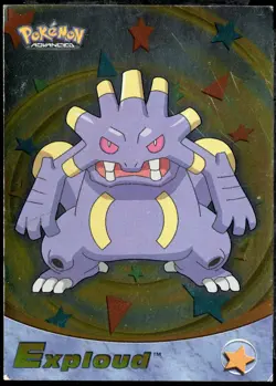 2003 topps Pokemon Advanced Holo Foil #32 Exploud - Image 1