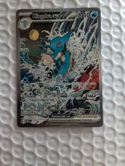 Kingdra ex - SVP131 - Pokemon Scarlet & Violet Promo Ultra Rare Holo NM - Image 1