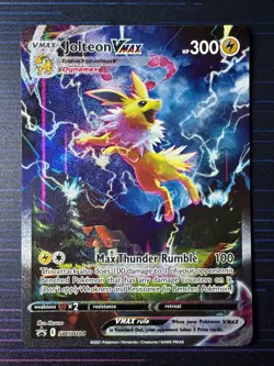 Pokemon TCG Jolteon VMAX SWSH184 Black Star Promo, Lot:#2 - Image 2