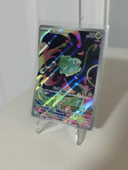 Pokemon TCG Bulbasaur Mega Evolution #133/132 PSA 10 Contender - Image 2