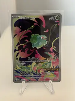Pokemon TCG Bulbasaur Mega Evolution #133/132 PSA 10 Contender - Image 3