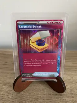 Scramble Switch 186/191 Sv08: Surging Sparks - Ace Spec Rare Holo - NM Pokemon - Image 1