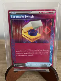 Scramble Switch 186/191 Sv08: Surging Sparks - Ace Spec Rare Holo - NM Pokemon - Image 2