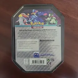 Pokemon TCG Paldea Partners Tin featuring Meowscarada ex Sealed - Image 2
