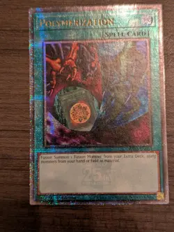 Yu-Gi-Oh Polymerization (A) (Alt Art) (Quarter Century Secret Rare) RA03-EN051 - Image 2