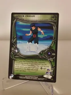 Yu Yu Hakusho TCG CCG Quick Freeze R38 1st Edition Alliance Card - Image 1