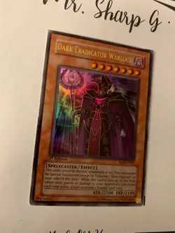 DARK ERADICATOR WARLOCK - 1st EDITION SD6-EN001 ENGLISH Yu Gi Oh! CARD ULTRA R - Image 4