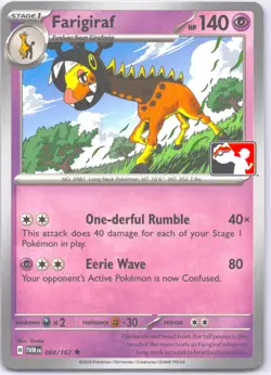 Farigiraf Uncommon Prize Pack Series Cards 084/167 NM - Image 1