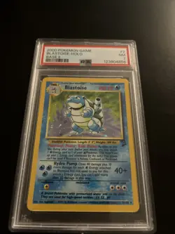Blastoise Holo Base Set 2 PSA 7 2000 WOTC Pokemon Card #2 - Image 1